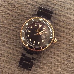 Black and Gold ToyWatch - Like New